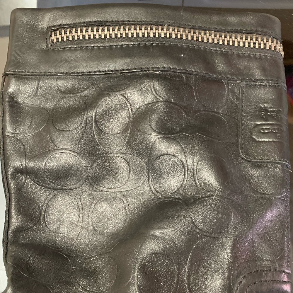 💎 BIKER 💎 COWHIDE LEATHER COACH BOOTS - Picture 11 of 11